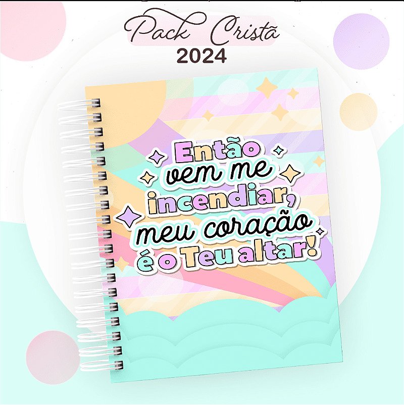 Agenda 2026 - Capa Versiculos e Louvores
