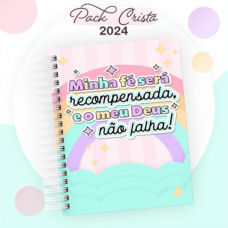 Agenda 2026 - Capa Versiculos e Louvores