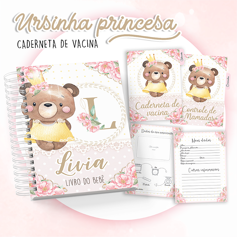 Caderneta de Vacina Ursinha