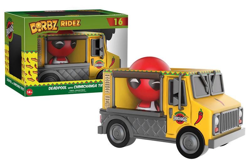 Deadpool - Chimichanga Truck Marvel Funko Dorbz Ridez