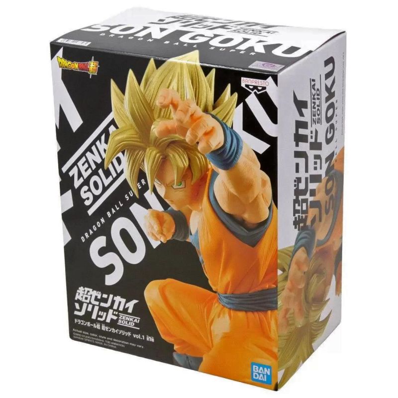 Goku Super Sayajin - Dragon Ball Super Super Zenkai Solid Banpresto
