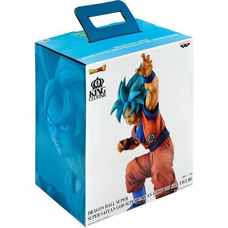 Goku Blue Big Size - Dragon Ball Super Banpresto