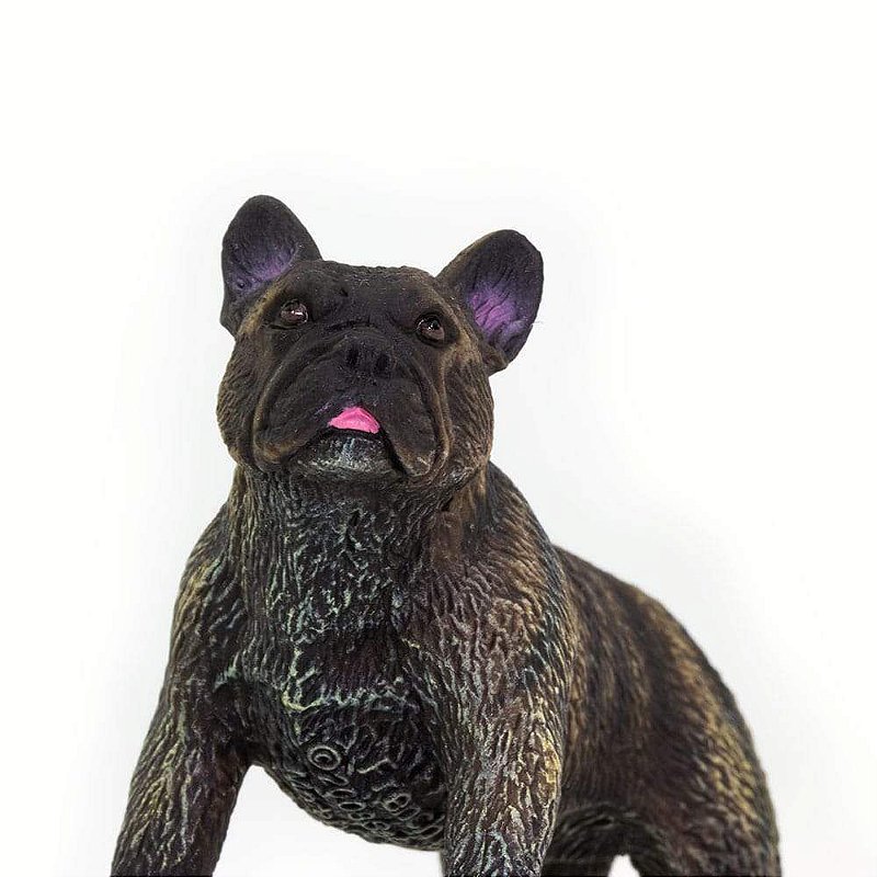 Figura Cachorro Bulldog Francês Safari Ltd.