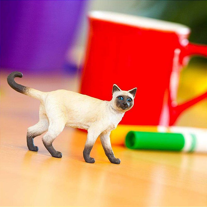 Figura Gato Siamês Safari Ltd.