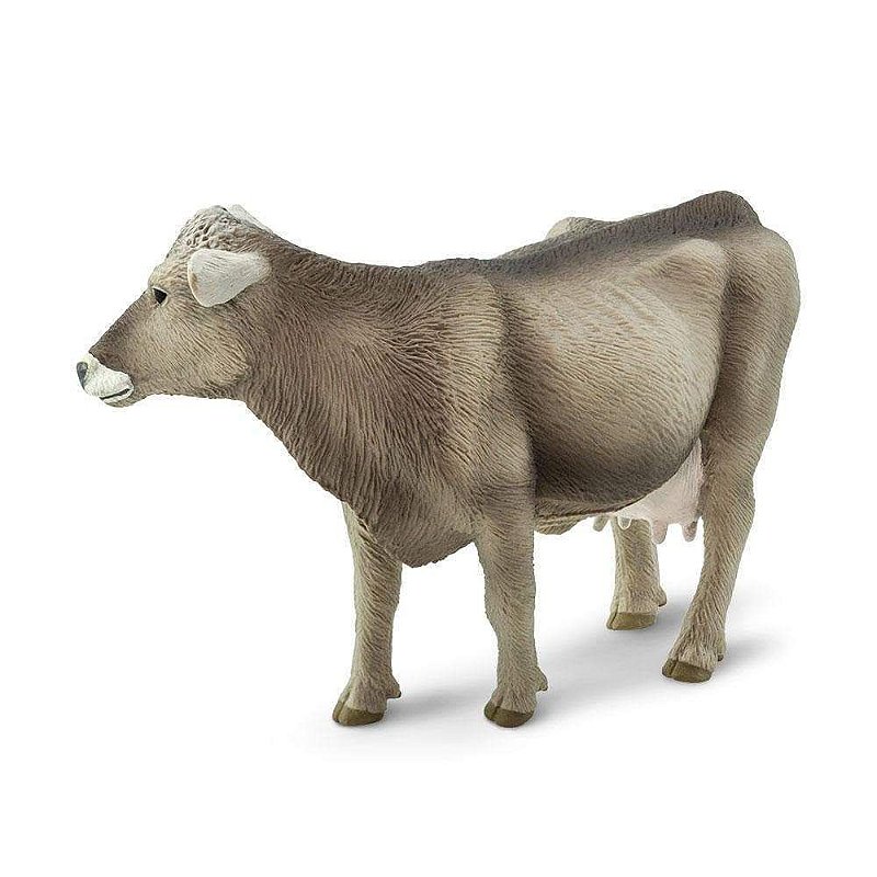 Figura Vaca Marrom Suiça Safari Ltd.
