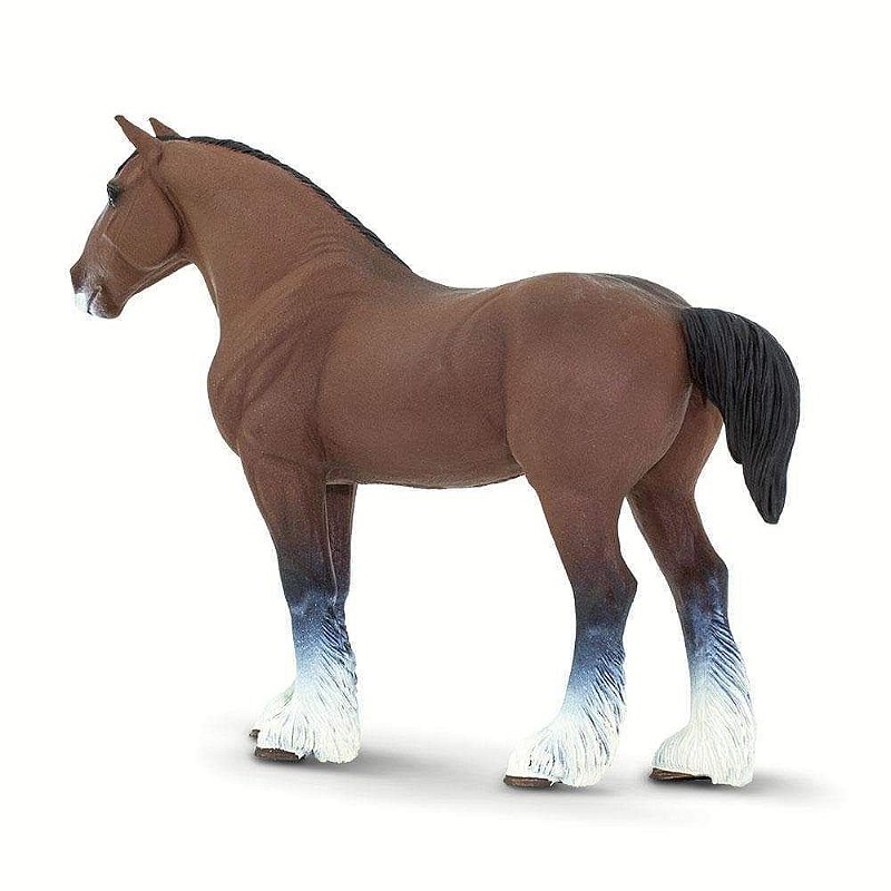 Figura Cavalo Clydesdale Stallion Safari Ltd.