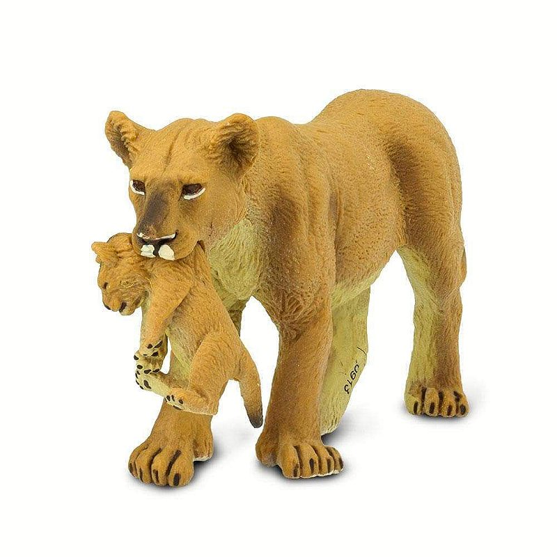 Figura Leoa com filhote Safari Ltd.