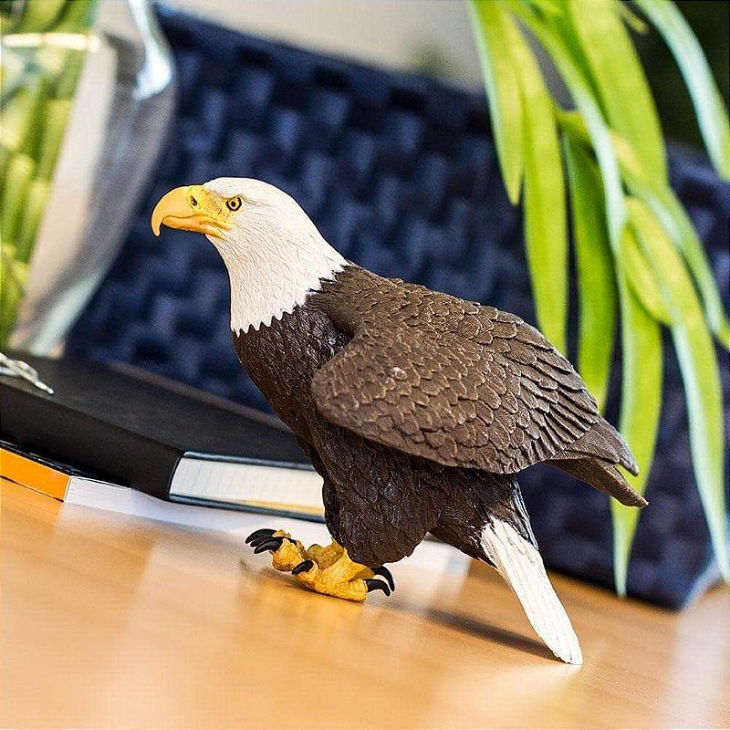 Figura Águia De Cabeça Branca (Bald Eagle) Safari Ltd.