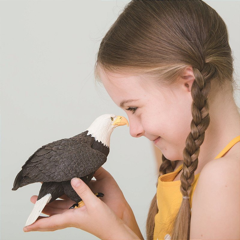 Figura Águia De Cabeça Branca (Bald Eagle) Safari Ltd.
