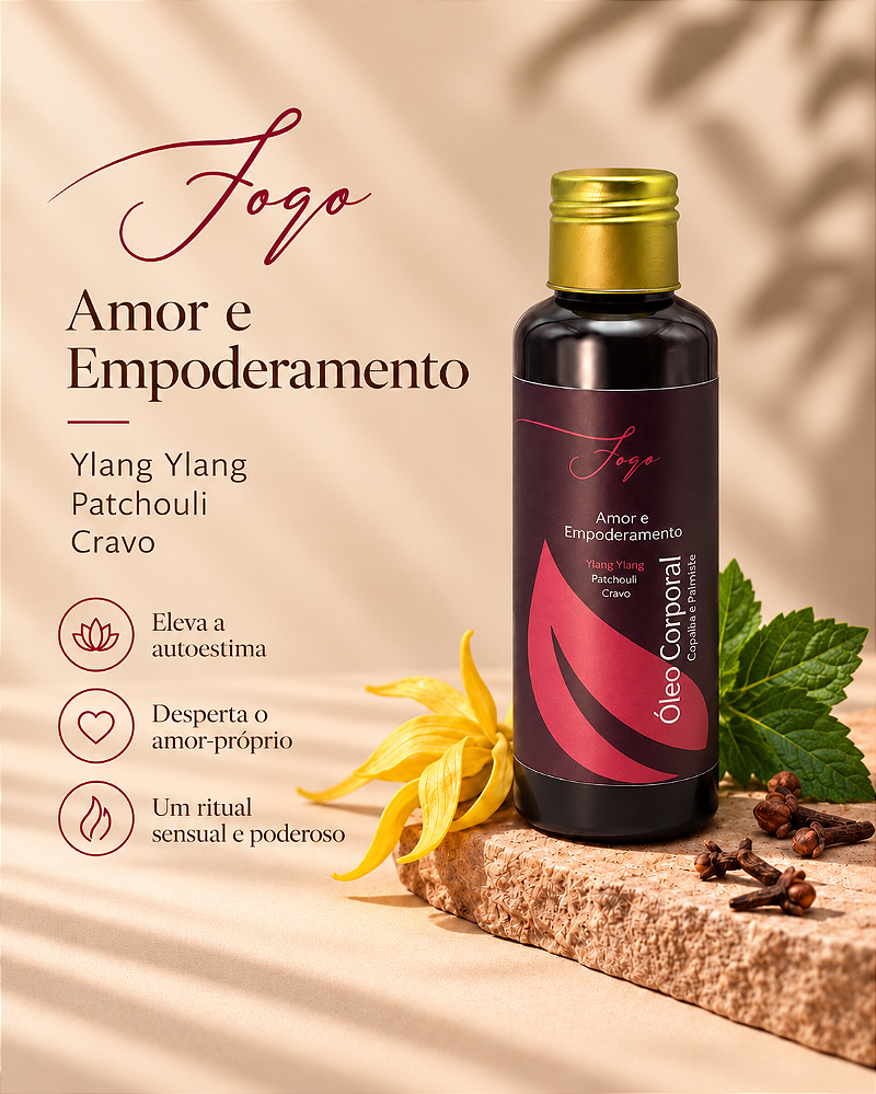 Óleo Corporal Fogo - 90ml