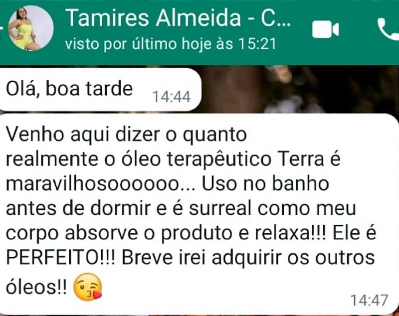 Óleo Corporal Terra - 90ml