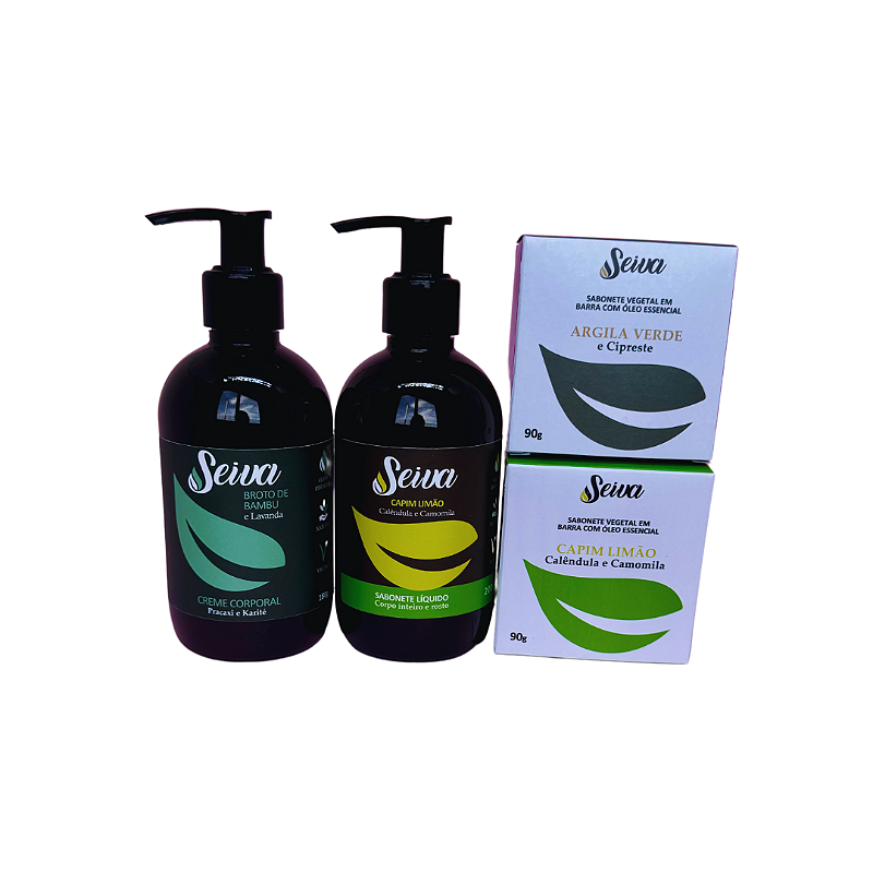 Kit Presente - Creme Broto de Bambu