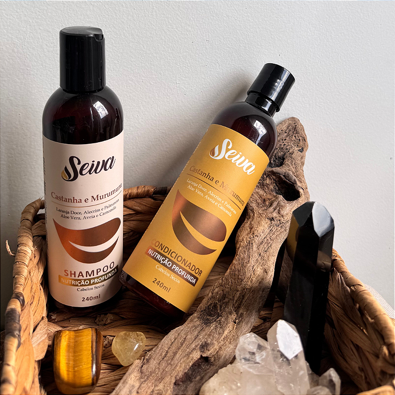 Kit Capilar Nutrição Profunda - Cabelos Secos 240ml cada