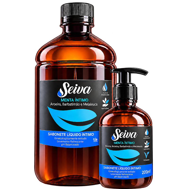 Combo Fórmula Íntima Menta: Refil 1 Litro + Grátis 200ml