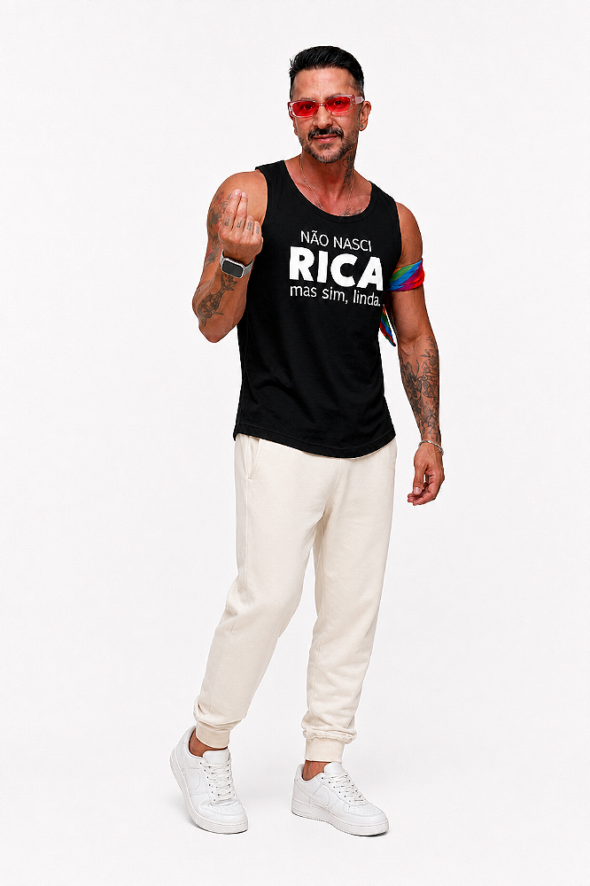 Regata - Não nasci rica, mas sim linda.