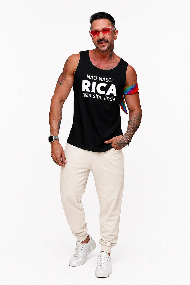 Regata - Não nasci rica, mas sim linda.