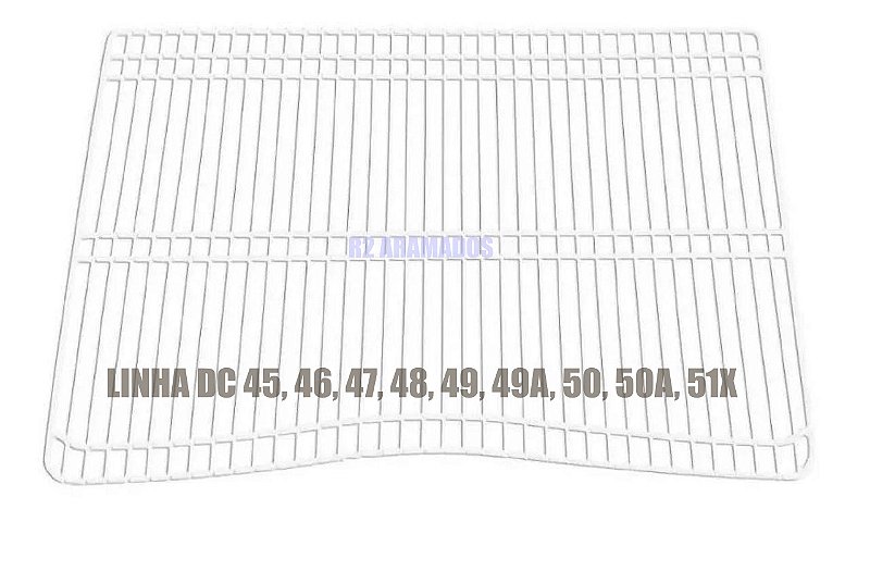 Grade Geladeira Eletrolux Prateleira Dc47 Dc48 49a Dc50 /3un