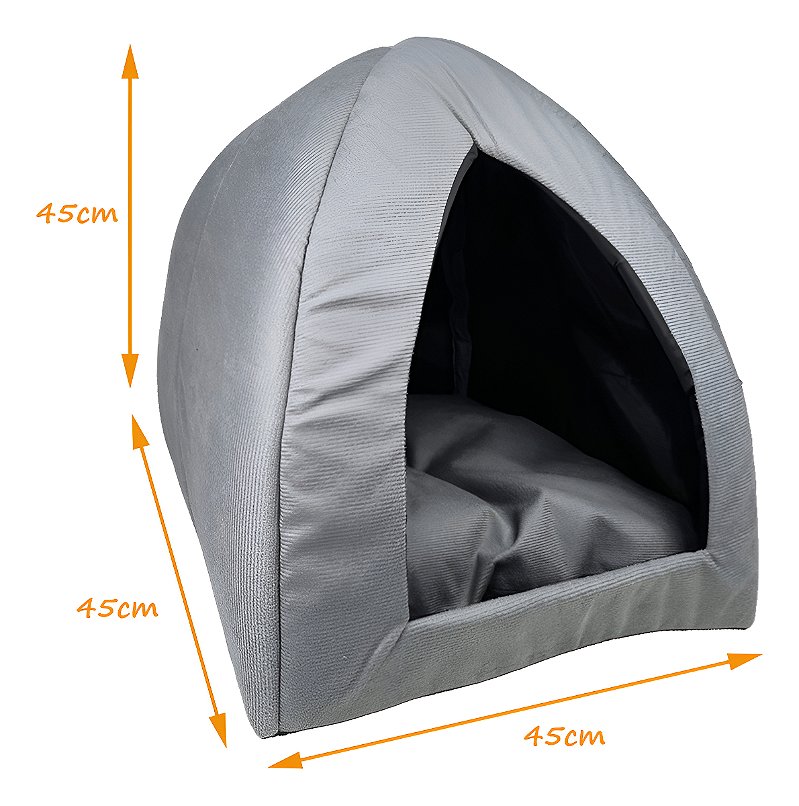 Cama Toca Iglu Oca Caminha e Casinha Para Cães e Gatos Cachorros Pequenos Shitzu
