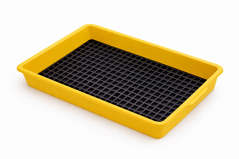 Bandeja Sanitário Saniplus Para Mini Coelho Porquinho da India Chinchila Cor Amarelo