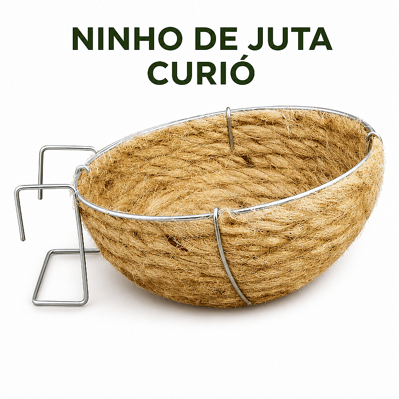 Ninho de Juta Curió