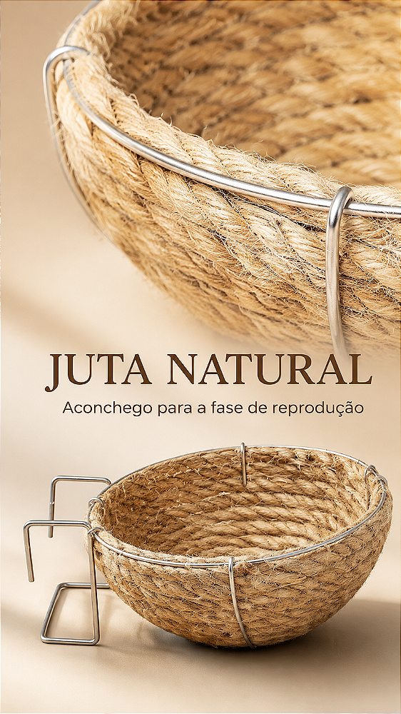 Ninho de Juta Curió