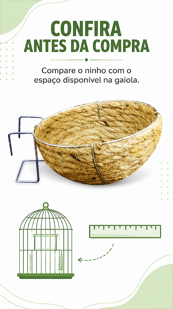Ninho de Juta Curió