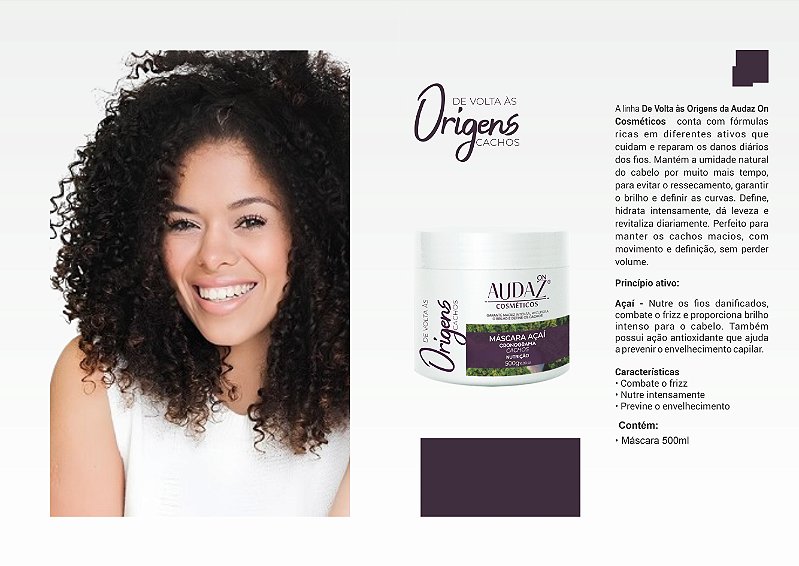 Máscara Origens Açaí 500g