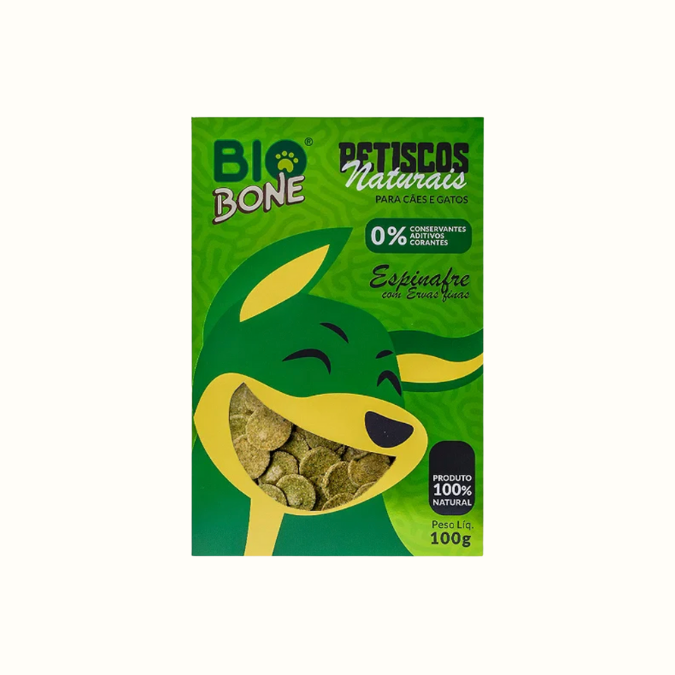 BioSnacks - Espinafre com Ervas Finas