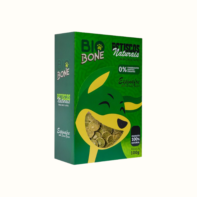 BioSnacks - Espinafre com Ervas Finas