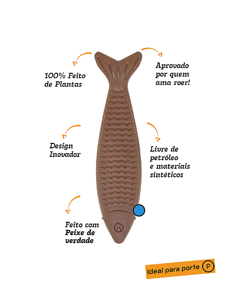 PEIXE PORTE PEQUENO - MORDIDA FORTE