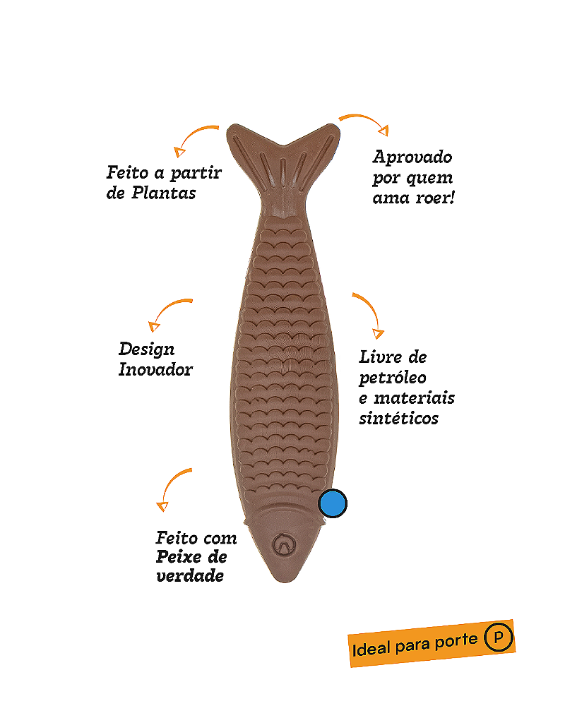 PEIXE PORTE PEQUENO - MORDIDA FORTE