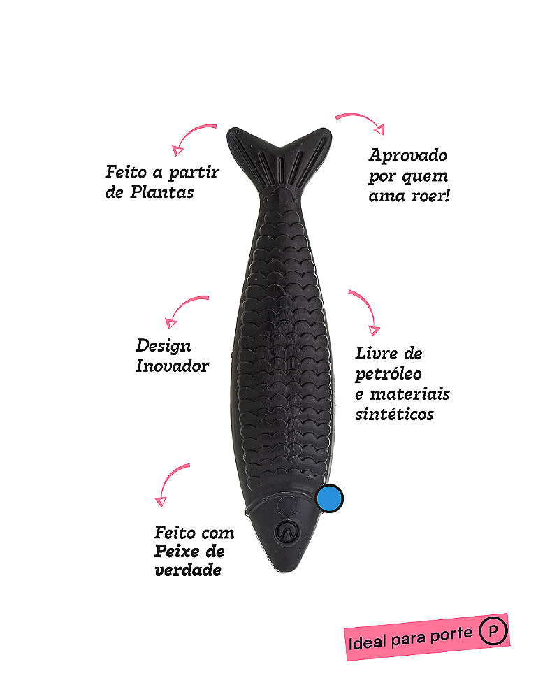 PEIXE PORTE PEQUENO - MORDIDA EXTRA FORTE