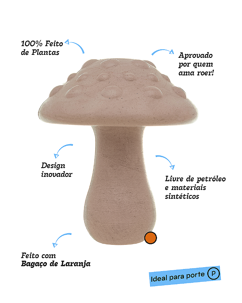 COGUMELO LARANJA - MORDIDA MODERADA