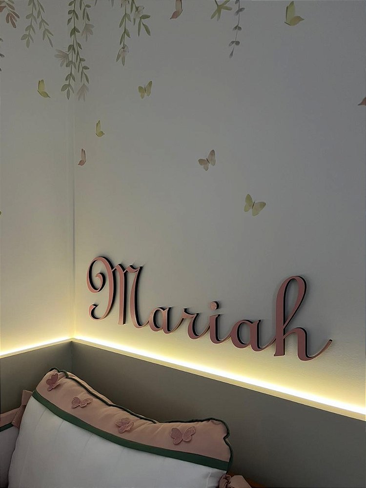 Letreiro de Nome em MDF para Quarto de Criança, Eventos e Logotipo