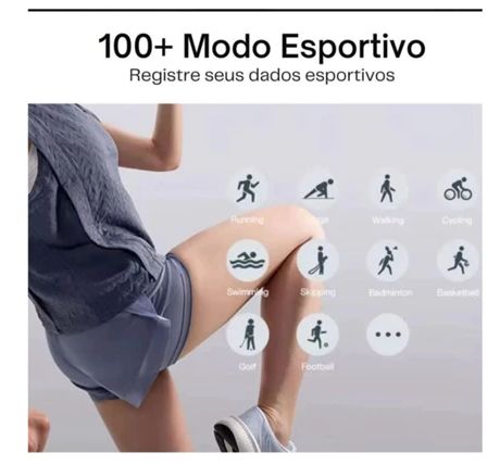Relogio Inteligente Smartwatch PEJE Zw01s Prova Da Agua TFT