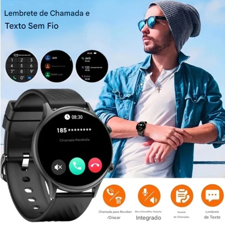 Relógio smartwatch Zwear ZW04 Monitor Cardíaco Bluetooth Com USB relógio digital prova d água/relógio inteligente original