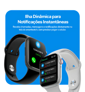 Relógio Smartwatch Watch-x Microwear Serie 10 A Prova De Agua Ip68 Tela Amoled Chatgpt Gps Lançamento 2026