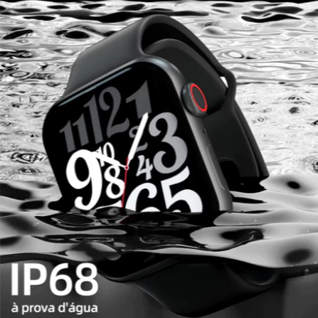 Relógio Smartwatch Watch-x Microwear Serie 10 A Prova De Agua Ip68 Tela Amoled Chatgpt Gps Lançamento 2026