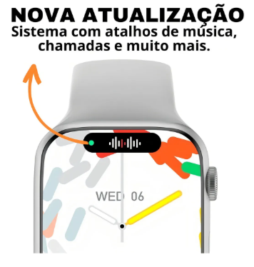 Relógio Smartwatch Prova d'Água mini - Série 10 2 Pulseiras