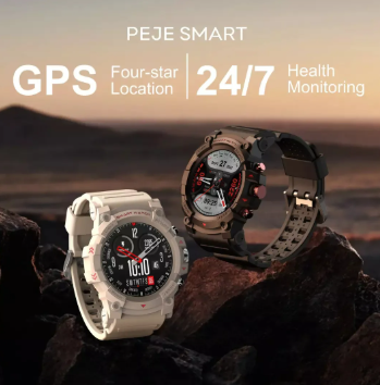 Smartwatch com GPS para esportes ao ar livre pressão arterial à prova d'água Relógio Inteligente para iOS e Android G01C