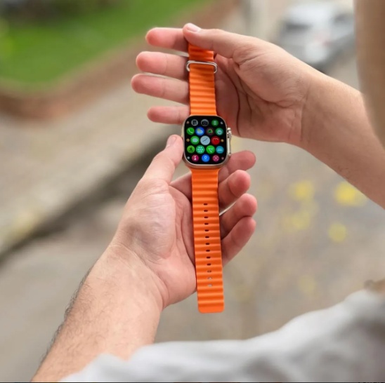 Relógio Inteligente Watch 3 Ultra - Lançamento 2026 Microwear Original Android iOS