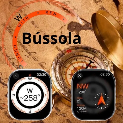 Smartwatch S10 Microwear Série 10 Relógio Inteligente CHAT GPT 47mm MODELO 2026