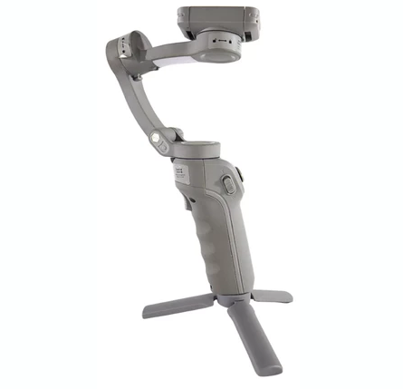 Estabilizador Gimbal Peining M01 3 Eixos para Celular – Dobrável, Cinza, Bateria de Longa Duração 3600mAh