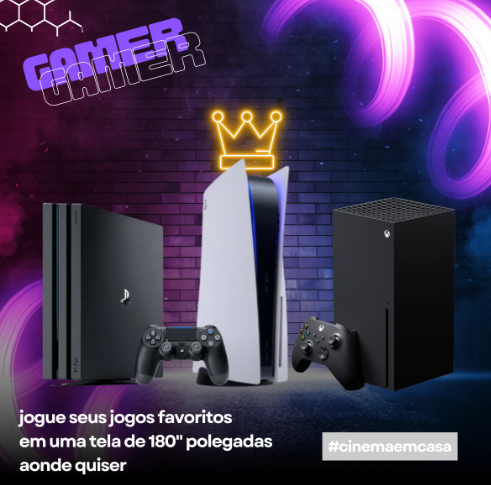 Projetor T15 Pro Portátil 4k Bluetooth Wifi Hdmi Android - Full Hd 10000lm Cores Fortes Hd - PRETO