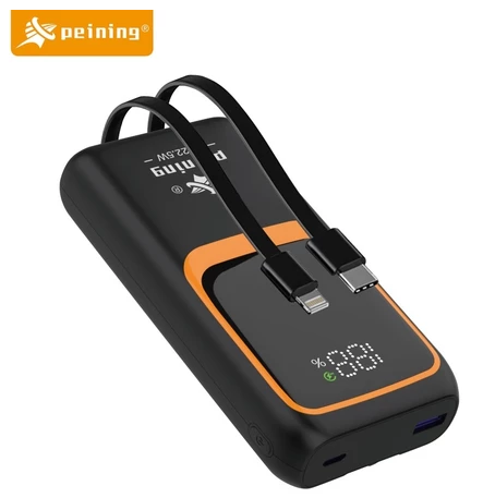 Peining WUP-940 Power Bank carregador portátil 20000mah Turbo 22.5W Saída USB-C - Carregamento Rápido