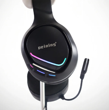 Headset Gamer Rgb Com Microfone Com Cancelamento De Ruído - PEI-PGMOO3/PEINING