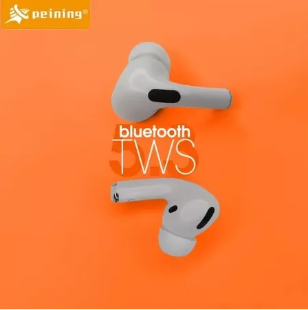Fone de Ouvido Sem Fio Bluetooth Premium TWS Touch Microfone Assistente de Voz peining P-719