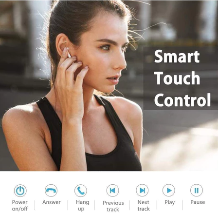 Fones de Ouvido TWS J225 Bluetooth com Design 3D Camber e Baixa Latência 2026
