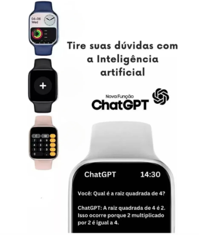Smart Watch W11 Pro Serie 11 Relogio Original Microwear 47mm Gps Nfc Monitoramento Atividade Fisicas1 Whatsapp 1gb Gps Nf
