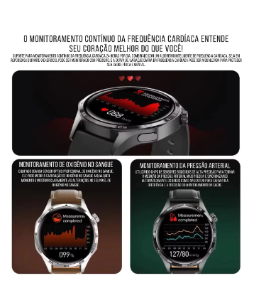 Smart Watch Watch 5 Pro 49mm IP68 Aprova d`agua Amoled 2 pulseira Gps Nfc Chatgpt Original